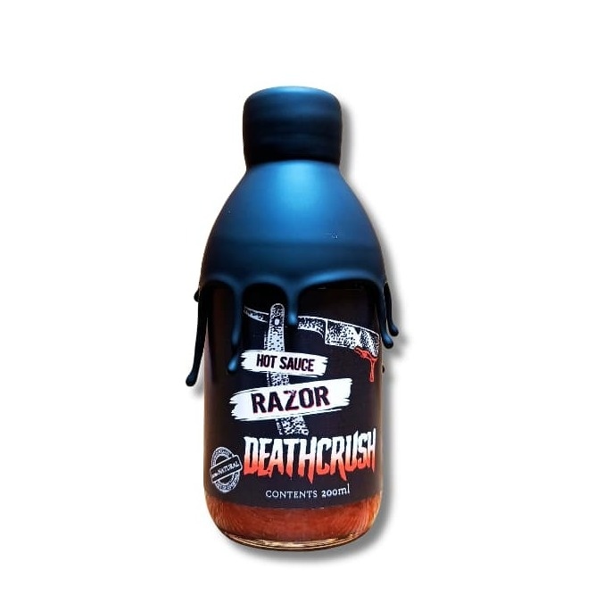 ekstremalnie ostry polski sos chili Razor Deathcrush